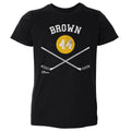 Kids Crewneck T-Shirt - Rob Brown Pittsburgh Cotton Short Sleeve Tee Kids Toddler T-Shirt - YinzerShop