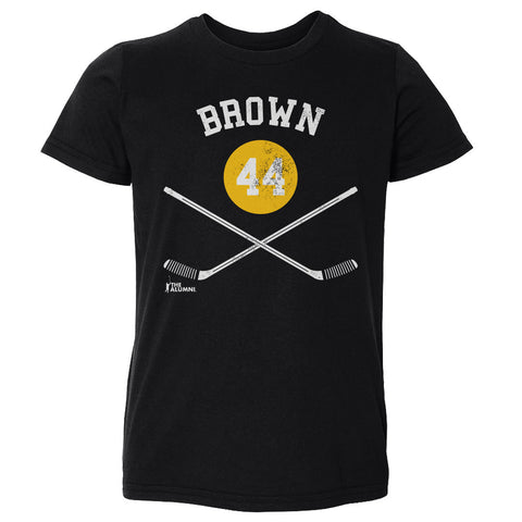 Kids Crewneck T-Shirt - Rob Brown Pittsburgh Cotton Short Sleeve Tee Kids Toddler T-Shirt - YinzerShop