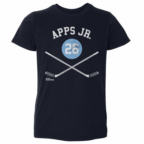 Kids Crewneck T-Shirt Syl Apps Jr. - Pittsburgh Graphic Cotton Short Sleeve Tee Kids Toddler T-Shirt - YinzerShop