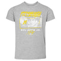 Kids Crewneck T-Shirt Syl Apps Jr. Pittsburgh Tones | Soft Cotton Tee Kids Toddler T-Shirt - YinzerShop