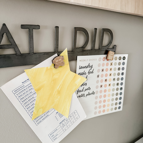 'Look What I Did' Magnetic Bar (sans serif font)