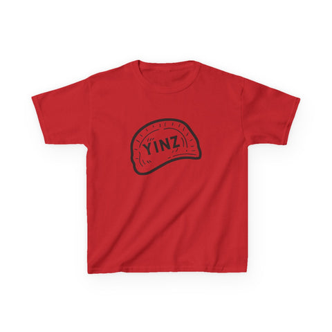 Kids Graphic T-Shirt Yinz Pierogi Pittsburgh Youth Cotton Shirt Durable Tee Kids Apparel - YinzerShop