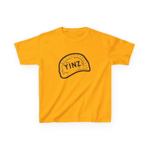 Kids Graphic T-Shirt Yinz Pierogi Pittsburgh Youth Cotton Shirt Durable Tee Kids Apparel - YinzerShop