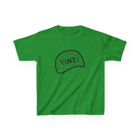 Kids Graphic T-Shirt Yinz Pierogi Pittsburgh Youth Cotton Shirt Durable Tee Kids Apparel - YinzerShop