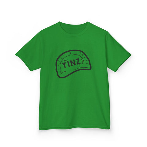 Kids Graphic T-Shirt Yinz Pierogi Pittsburgh Youth Cotton Shirt Durable Tee Kids Apparel - YinzerShop