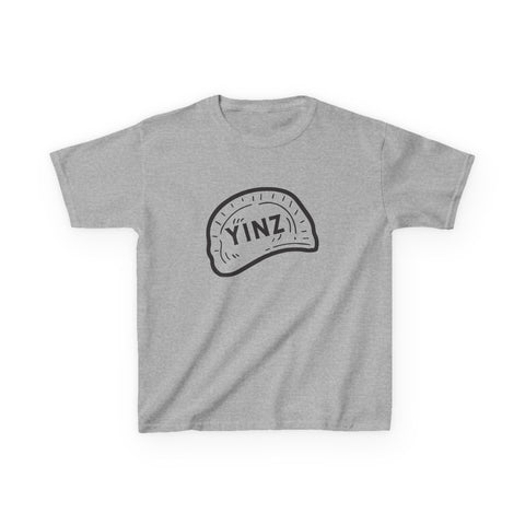 Kids Graphic T-Shirt Yinz Pierogi Pittsburgh Youth Cotton Shirt Durable Tee Kids Apparel - YinzerShop