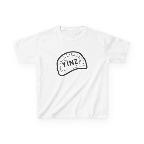 Kids Graphic T-Shirt Yinz Pierogi Pittsburgh Youth Cotton Shirt Durable Tee Kids Apparel - YinzerShop