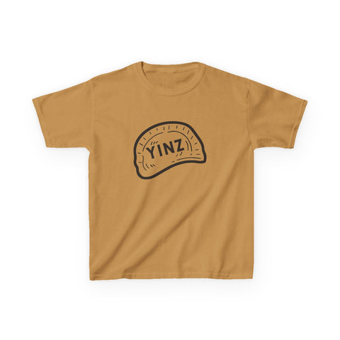 Kids Graphic T-Shirt Yinz Pierogi Pittsburgh Youth Cotton Shirt Durable Tee Kids Apparel - YinzerShop