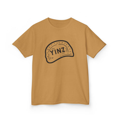 Kids Graphic T-Shirt Yinz Pierogi Pittsburgh Youth Cotton Shirt Durable Tee Kids Apparel - YinzerShop