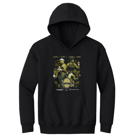 Kids Hooded Sweatshirt - 500 LEVEL Midweight Loose Fit Polyester Cotton Blend Hoodie Kids Youth Hoodie - YinzerShop