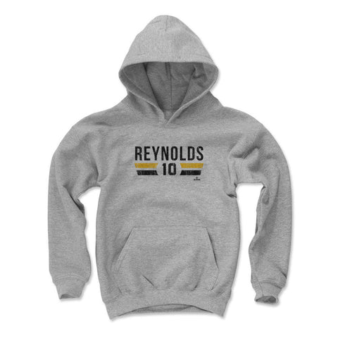 Kids Hooded Sweatshirt Bryan Reynolds Pittsburgh Font – Machine Washable Digital Print Hoodie Kids Youth Hoodie - YinzerShop