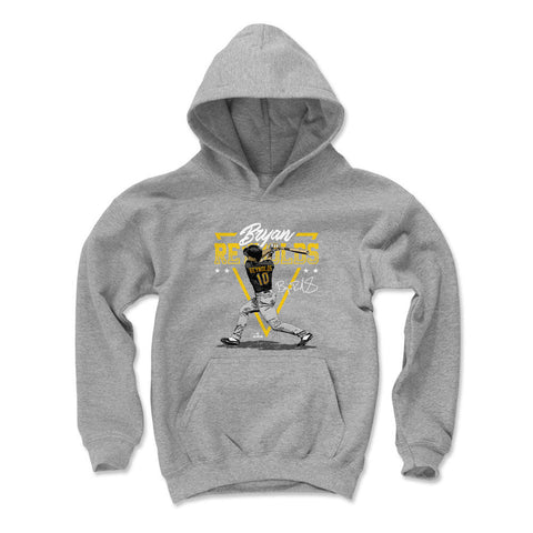 Kids Hooded Sweatshirt Bryan Reynolds Triangle – Loose Fit Cotton Polyester Blend Hoodie Kids Youth Hoodie - YinzerShop