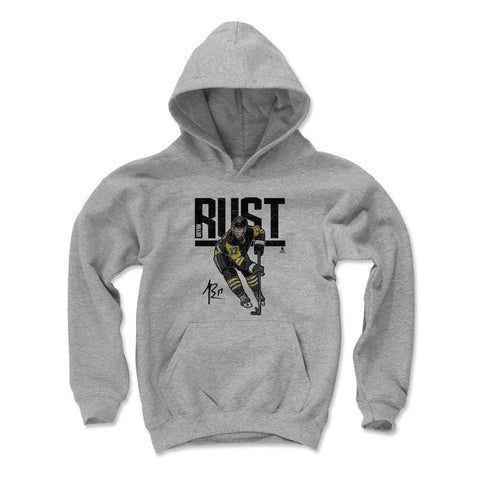 Kids Hooded Sweatshirt - Bryan Rust Hyper K Loose Fit Polyester Cotton Hoodie Kids Youth Hoodie - YinzerShop