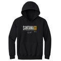 Kids Hooded Sweatshirt Dennis Santana Pittsburgh Elite | Midweight Polyester Cotton Blend Hoodie Kids Youth Hoodie - YinzerShop
