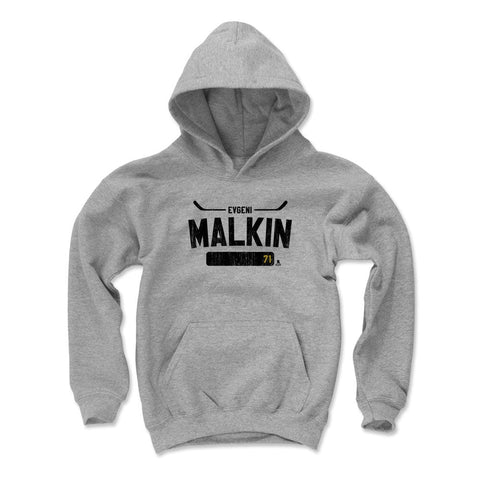 Kids Hooded Sweatshirt - Evgeni Malkin Athletic Casual Hoodie, Loose Fit Pullover Kids Youth Hoodie - YinzerShop