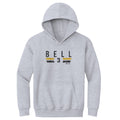 Kids Hooded Sweatshirt Jay Bell Pittsburgh Font – Loose Fit Hoodie, Midweight Cotton Blend Kids Youth Hoodie - YinzerShop