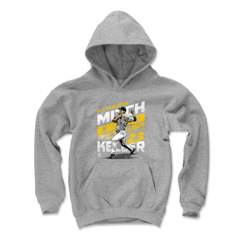 Kids Hooded Sweatshirt - Loose Fit Cotton Polyester Blend Pullover | White Hoodie Kids Youth Hoodie - YinzerShop