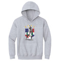 Kids Hooded Sweatshirt - Oneil Cruz Pittsburgh Flag Hoodie | Midweight Polyester Cotton Blend Kids Youth Hoodie - YinzerShop