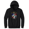 Kids Hooded Sweatshirt - Oneil Cruz Pittsburgh Flag Hoodie | Midweight Polyester Cotton Blend Kids Youth Hoodie - YinzerShop