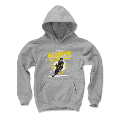 Kids Hooded Sweatshirt Paul Gardner Pittsburgh Comet – Loose Fit Cotton Blend Hoodie Kids Youth Hoodie - YinzerShop