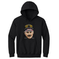 Kids Hooded Sweatshirt Paul Skenes Pittsburgh Portrait | Loose Fit Midweight Hoodie Kids Youth Hoodie - YinzerShop