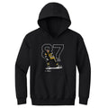 Kids Hooded Sweatshirt Sidney Crosby Hoodie - Loose Fit Cotton Blend Pullover Kids Youth Hoodie - YinzerShop