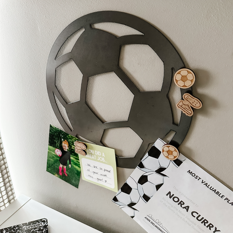 Soccer Magnetic Wall Decor