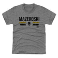 Kids Tri Blend T Shirt - Bill Mazeroski Vintage Graphic Tee | Soft, Comfortable Kids T-Shirt - YinzerShop