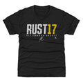 Kids Tri Blend T-Shirt - Bryan Rust Vintage Graphic Crewneck Tee, Soft Cotton Polyester Kids T-Shirt - YinzerShop
