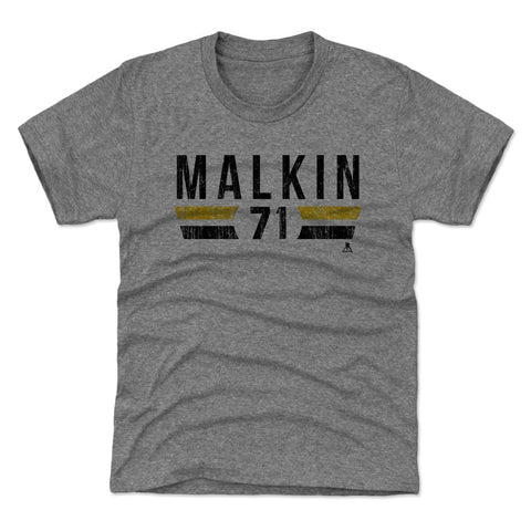 Kids Tri-Blend T-Shirt – Evgeni Malkin Vintage Style Crewneck Tee Soft Fabric Kids T-Shirt - YinzerShop