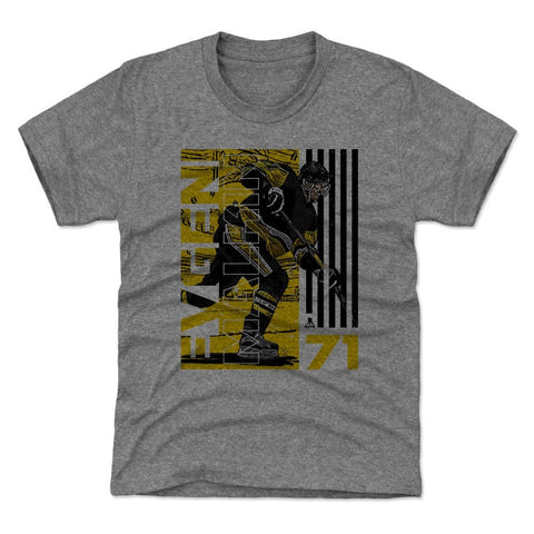 Kids Tri Blend T-Shirt Featuring Evgeni Malkin Deke Y Graphic – Premium Crewneck Tee Kids T-Shirt - YinzerShop