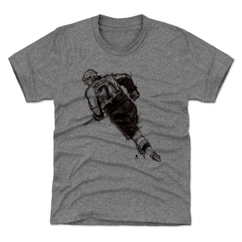 Kids Tri-Blend T-Shirt Featuring Evgeni Malkin Sketch – Soft Vintage Graphic Tee Kids T-Shirt - YinzerShop