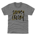 Kids Tri-Blend T-Shirt - Sidney Crosby Vintage Graphic Premium Soft Tee Kids T-Shirt - YinzerShop