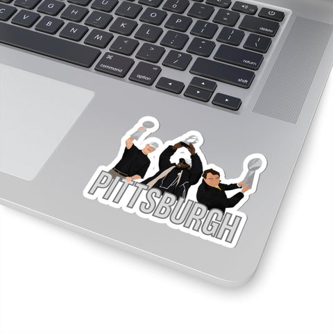 Kiss Cut Stickers - Pittsburgh Champion Coaches Vinyl Decals With Glossy Finish Paper Products - YinzerShop