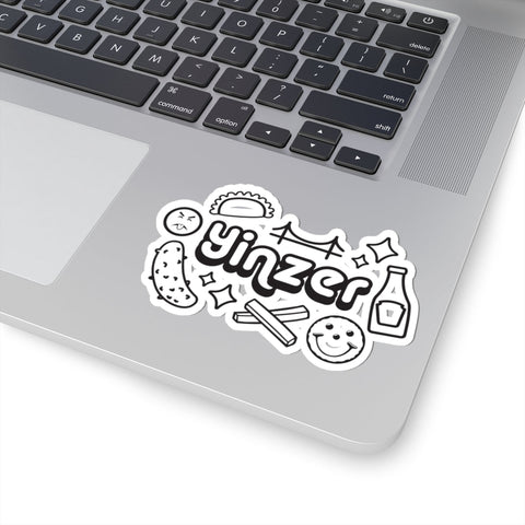 Kiss Cut Stickers - Yinzer Icon Doodles Vinyl Decals With Scratch Resistant Finish Paper Products - YinzerShop