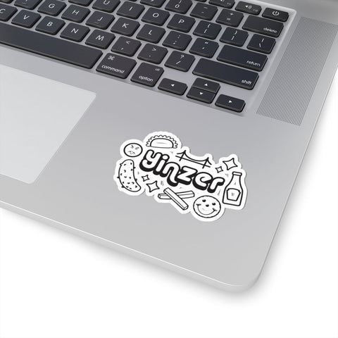 Kiss Cut Stickers - Yinzer Icon Doodles Vinyl Decals With Scratch Resistant Finish Paper Products - YinzerShop
