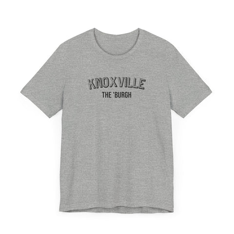 Knoxville - The Burgh Neighborhood Series - Unisex Jersey Short Sleeve Tee T-Shirt - YinzerShop