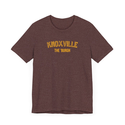 Knoxville - The Burgh Neighborhood Series - Unisex Jersey Short Sleeve Tee T-Shirt - YinzerShop