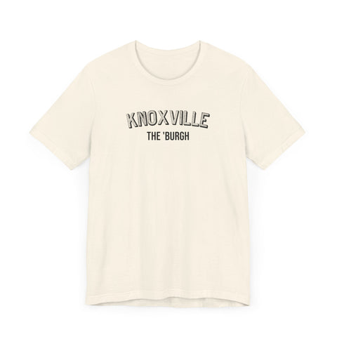 Knoxville - The Burgh Neighborhood Series - Unisex Jersey Short Sleeve Tee T-Shirt - YinzerShop