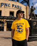 Konnor Griffin 6 Stars & Stripes Tee – Pittsburgh Baseball T-Shirt - YinzerShop