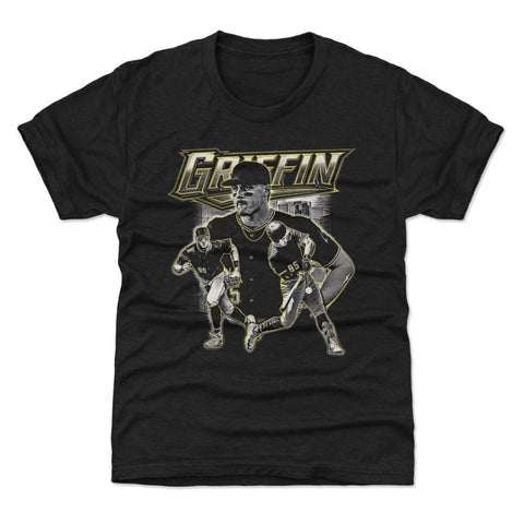 Konnor Griffin Kids Crewneck T-Shirt – Lightweight Pittsburgh Pirates Apparel Tee Kids T-Shirt - YinzerShop