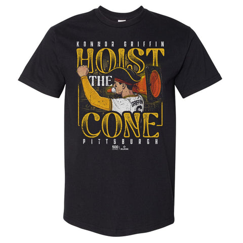 Konnor Griffin Oversized Cotton T-Shirt – Premium Heavyweight Crewneck Tee Men's Heavyweight T-Shirt - YinzerShop