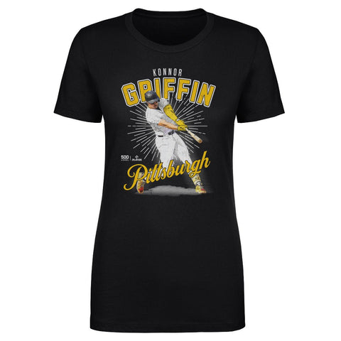 Konnor Griffin Slim Fit T-Shirt – Pittsburgh Pirates Cotton Crewneck Tee Women's T-Shirt - YinzerShop