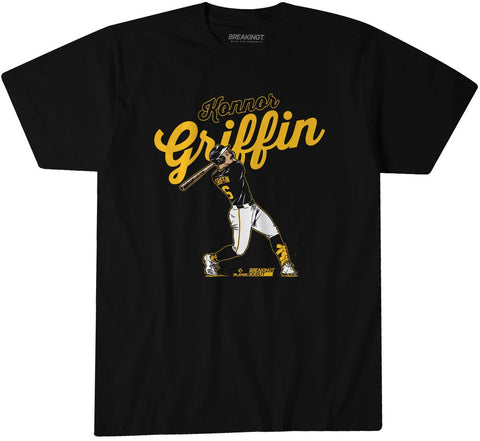 Konnor Griffin: Slugger Swing Pittsburgh Pirates-Pro Baseball - YinzerShop