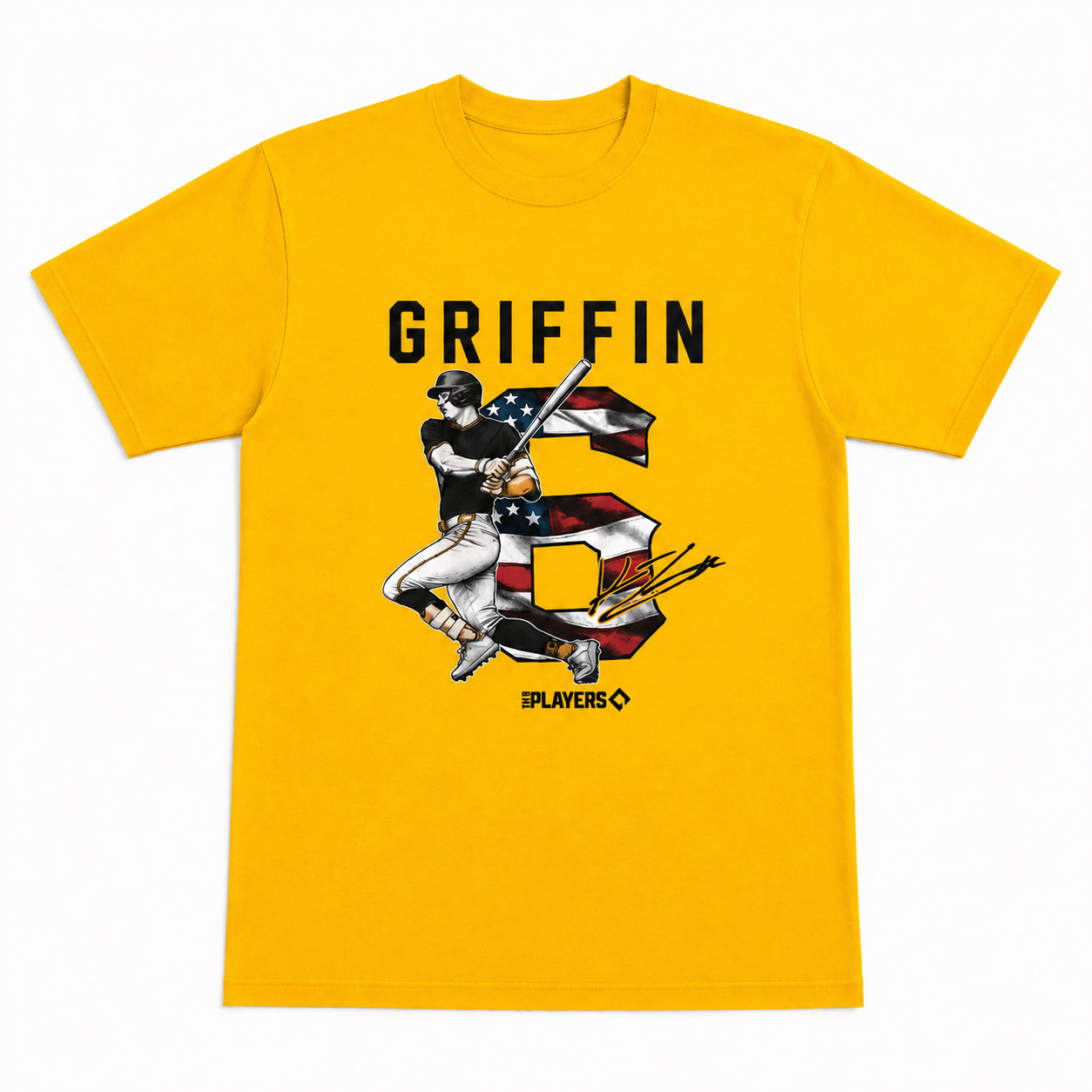 Konnor Griffin #6 Stars & Stripes Tee – Pittsburgh Baseball