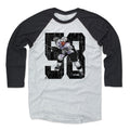 Kris Letang Baseball T-Shirt – Premium Tri Blend 3/4 Sleeve Raglan Tee Men's Baseball T-Shirt - YinzerShop