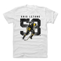 Kris Letang Cotton T-Shirt – Durable Crewneck Ballpark Tee, Regular Fit Soft Cotton Men's Cotton T-Shirt - YinzerShop