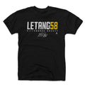 Kris Letang Cotton T-Shirt – Durable Crewneck Tee, Regular Fit, Soft Summer Shirt Men's Cotton T-Shirt - YinzerShop