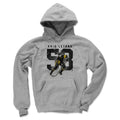 Kris Letang Grunge Hoodie Sweatshirt – Loose Fit Polyester Cotton Blend Pullover Men's Hoodie - YinzerShop