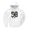 Kris Letang Grunge Hoodie Sweatshirt – Loose Fit Polyester Cotton Blend Pullover Men's Hoodie - YinzerShop